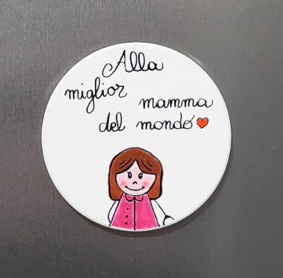 Magnete Dedica per la Mamma